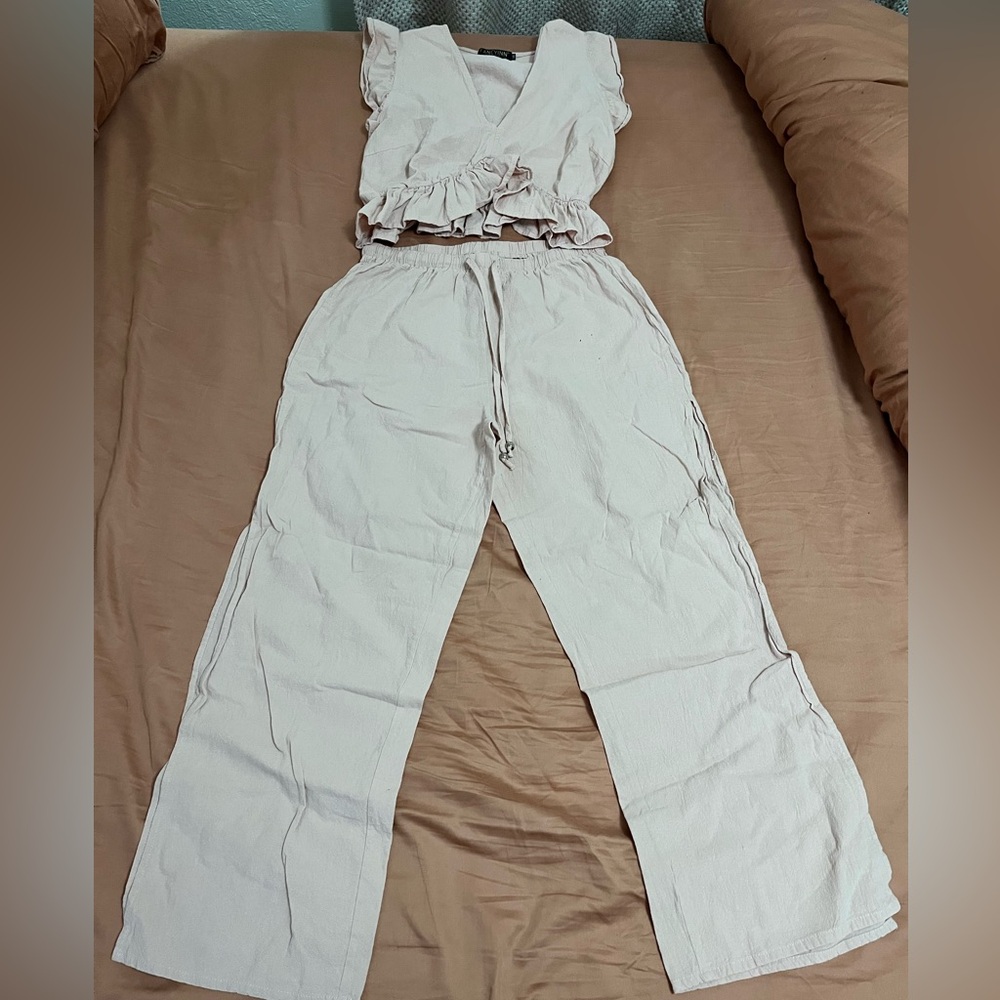 Women’s cute light pink set, size Medium